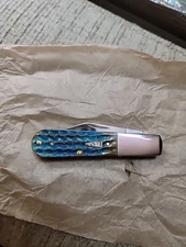 Case XX Sea Dragon Barlow 2025 ADE SFO 25214 Burnt Caribbean Blue Corn Cob Jig