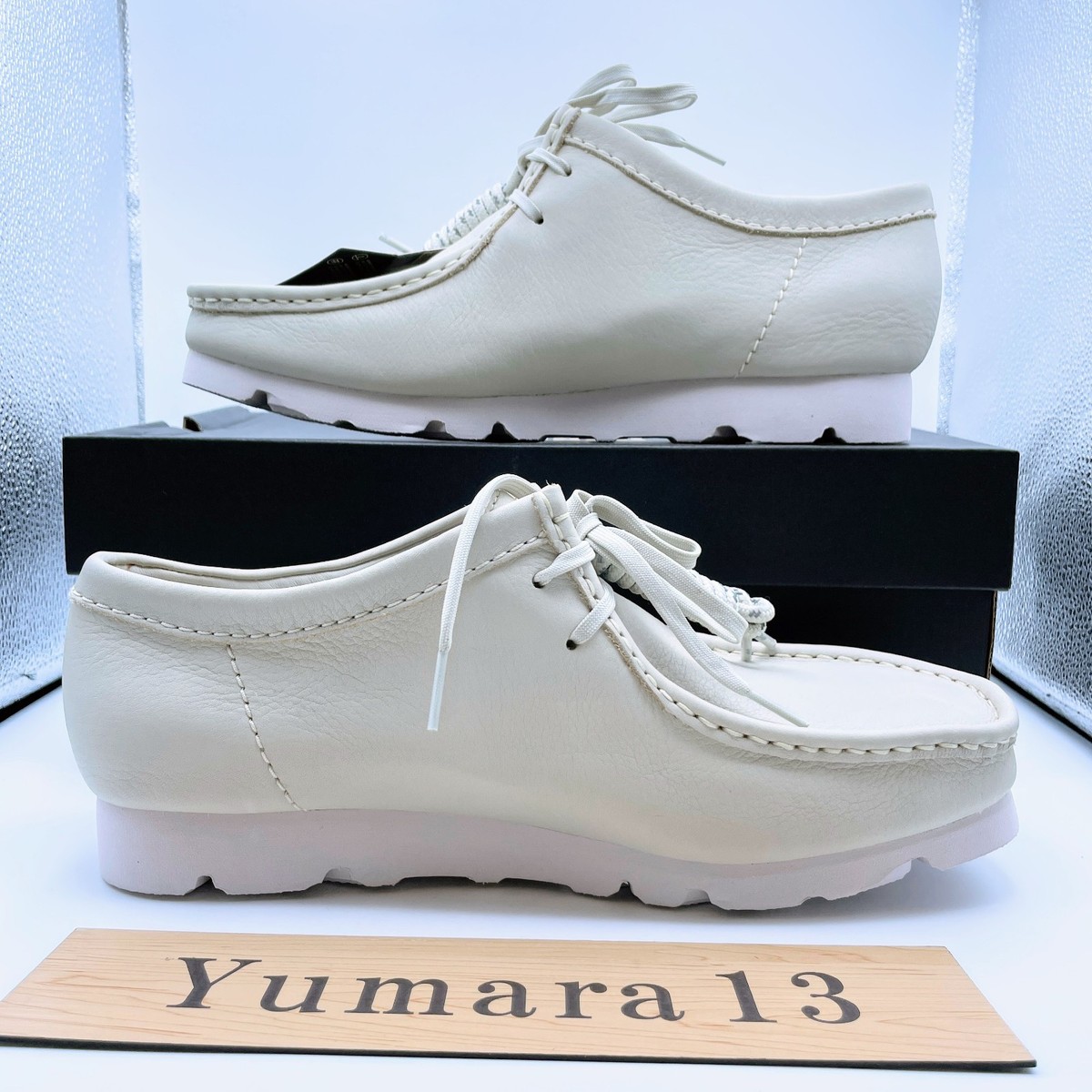 Clarks Wallabee Gore-Tex White Leather 26185541 UK 4-13 | eBay