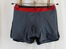 Hanes 6 PACK Boys Performance Boxer Briefs Underwear Black/Gray Size Small