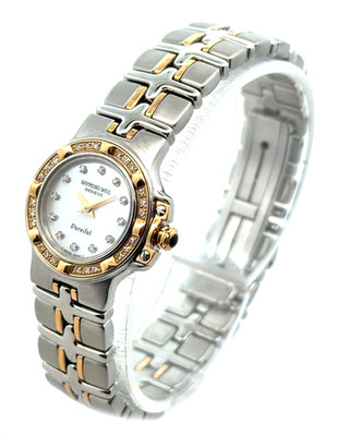New Raymond Weil Parsifal Ladies Mini Watch 96901-STS-97081
