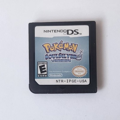 Pokémon SoulSilver Version for Nintendo DS Game Cartridge Tested Works