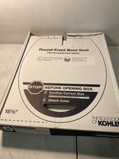 Kohler K-4636-RL-0 Cachet Elongated Soft-Close Quick-Release Toilet Seat, White