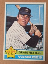 1976 Topps - Graig Nettles #169 Yankees EX/NM