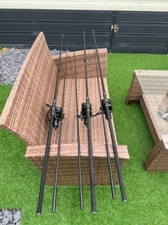 Korda Kaizen Plantinum rods and reels