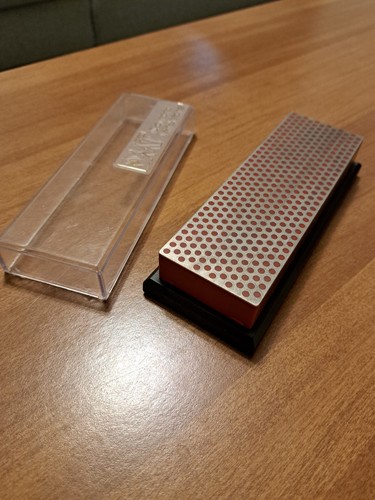 DMT Diamond Whetstone Fine Red Smooth Knife Sharpening Stone W6FP