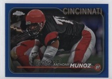 2024 Topps Chrome Blue Refractor /150 Anthony Munoz #28 HOF 0s2w