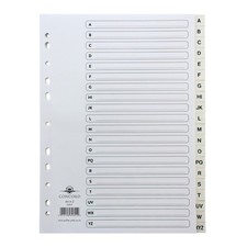 Image of Concord A4 20-Part Polypropylene Dividers A-Z 64601