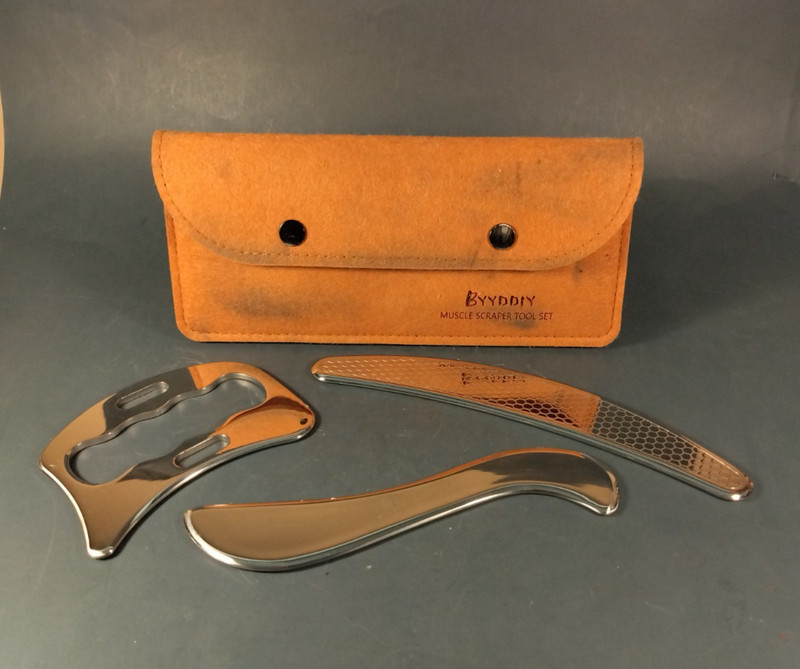 Byyddiy 3-piece Gua Sha Muscle Scaper Tool Set