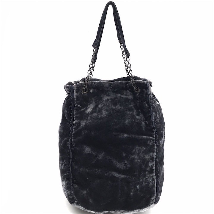 Good Condition PRADA Drawstring Hand Bag Pouch Ve… - image 1
