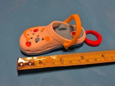 2024 McDonald's Crocs Happy Meal Mini Crocs #1 Key Chain Keychain Clip Loose