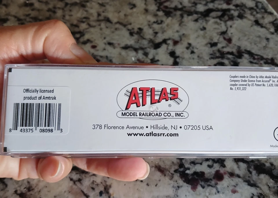 Atlas N Scale GP-7 Amtrak GP-7 Ph1 Locomotive Armtrack Road #762 - Image 4 of 4