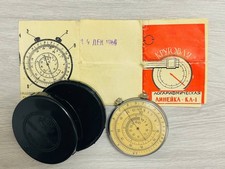 Slid Rule Engineer Logarithmic KL-1 Mathematical Circular Calculator USSR 1966