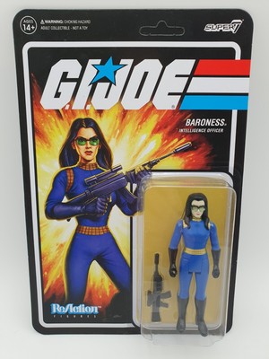 G.I.Joe Baroness ReAction Super 7 2021 Neu Ovp