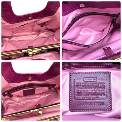 バッグ 1214 Coach Ergo Pleated Frame SatchelBag 1214 Coach Ergo Pleated Frame SatchelBag | eBay