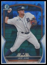 2023 Bowman Chrome Sapphire #BCP-53 Jace Jung Detroit Tigers