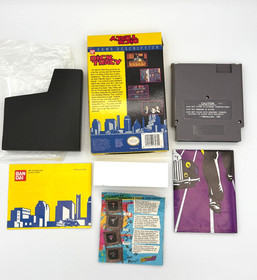 Dick Tracy (NES, Nintendo ) CIB complete w/poster and manual x-clean copy!!