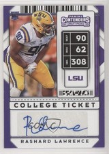 2020 Panini Contenders Draft Picks College Ticket Rashard Lawrence #214 Auto 0u7
