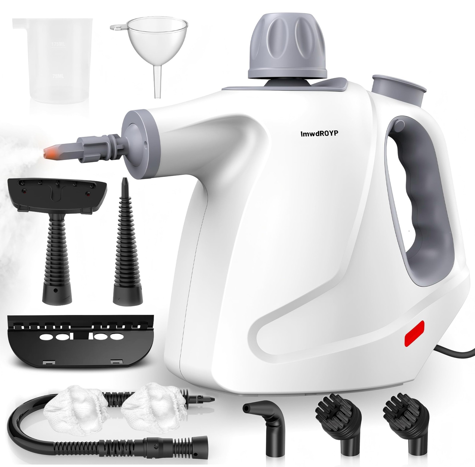 ImwdROYP Handheld Steam Cleaner, 450ml Capacity Portable High Pressure Steam Cle