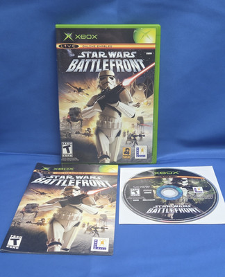 Star Wars: Battlefront (Microsoft Xbox, 2004) Complete Tested - Free Shipping