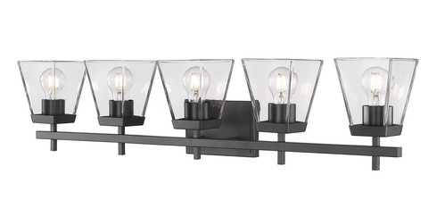 Bellevue ZBF27844 Darbie 5 Light 39"W Vanity Light - Black
