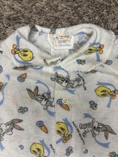 Looney Tunes Vintage 1996 One Piece Gerber Large 6-9 Mo