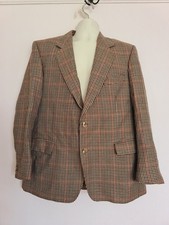 Magee 1866 Donegal New Wool Blazer Jacket Mens Smart Houndstooth Checked 44s