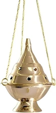 Accessories Brass Burners Hanging Censer/charcoal Incense Burner 4.5"