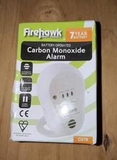 Firehawk CO7B Carbon Monoxide Alarm Detector Long Life 7 Year Battery
