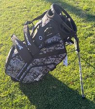 Srixon Golf 2026 Limited Edition Floral Stand Bag Color: Black/Grey Top: 6-Way