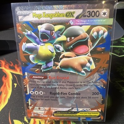 Pokémon TCG - Mega Kangaskhan ex 104/132 Me01: Mega Evolution Holo - 