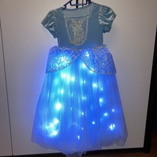 LED Leuchtendes Kleid Mädchen Cinderella Pri...