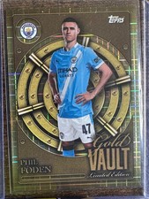 MAN CITY Gold Vault 6 - Foden Topps Collector Tins 25/26 
