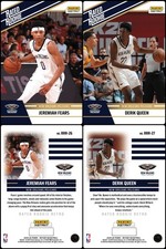 (2) 2025-26 Panini Instant Fears/Queen RATED ROOKIE RETRO SP Pelicans #26 #27 RC