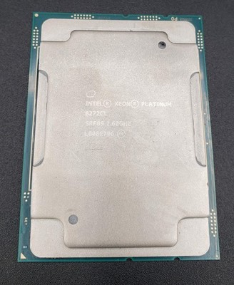 Intel Xeon Platinum 8272CL CPU processor SRF89