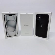 Apple iPhone Empty Box Lot iPhone 15 256GB iPhone 11 64GB iPhone 7 32GB Black