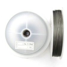 Stainless steel beading wire 0.30mm gauge 29 strand 70ft clear