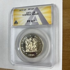 1971 Südafrika 1R ANACS PF 67