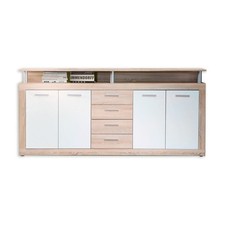 Sideboard - Eiche Sonoma - 198 cm breit Sideboard Kommode TV Sideboard
