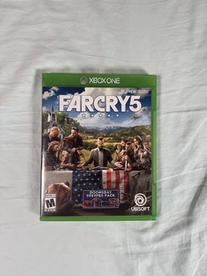 Far Cry 5 Xbox One Complete CIB 4K Ultra HD HDR Ubisoft