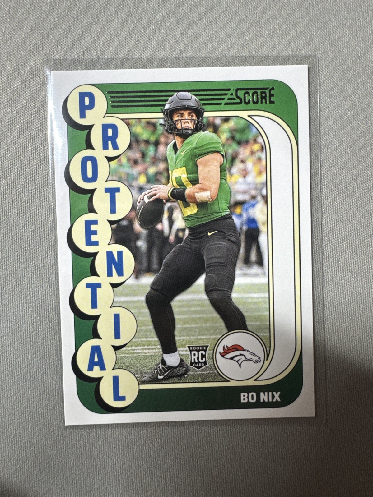 2024 Score - Protential Bo Nix #11 (RC)