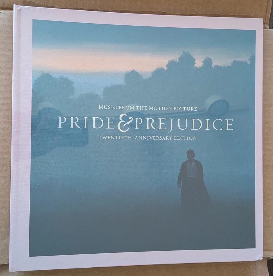 *New/Sealed* PRIDE & PREJUDICE Soundtrack Vinyl LP *FAN BOX SET* Blue-Pink Swirl - Image 2 of 4