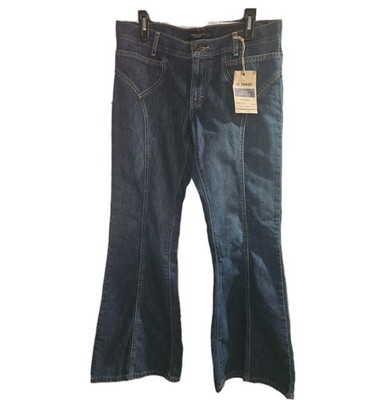 American Eagle Women s AE Jeans Sp. Issue Pieced Super Bell Flare Sz 12 NWT