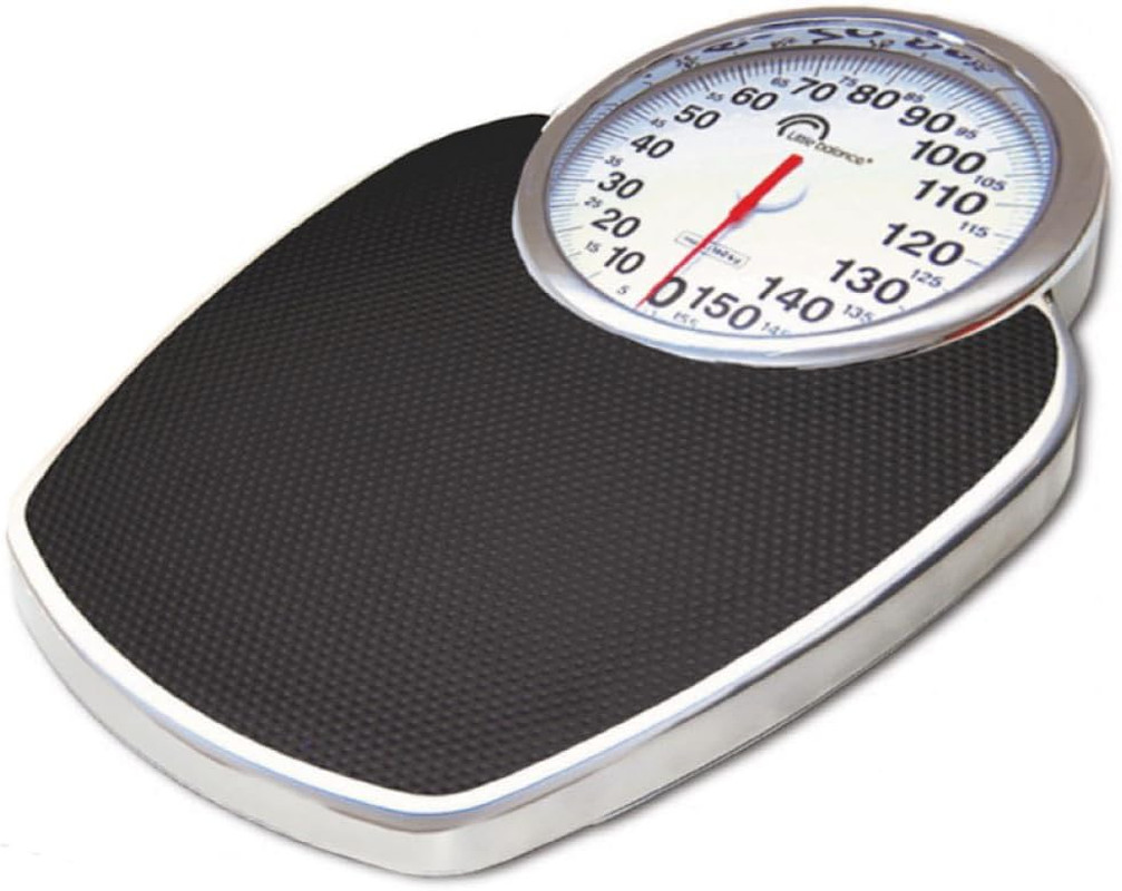 Pèse-personne mécanique Pro M160 type P balance de pesée robuste 160kg