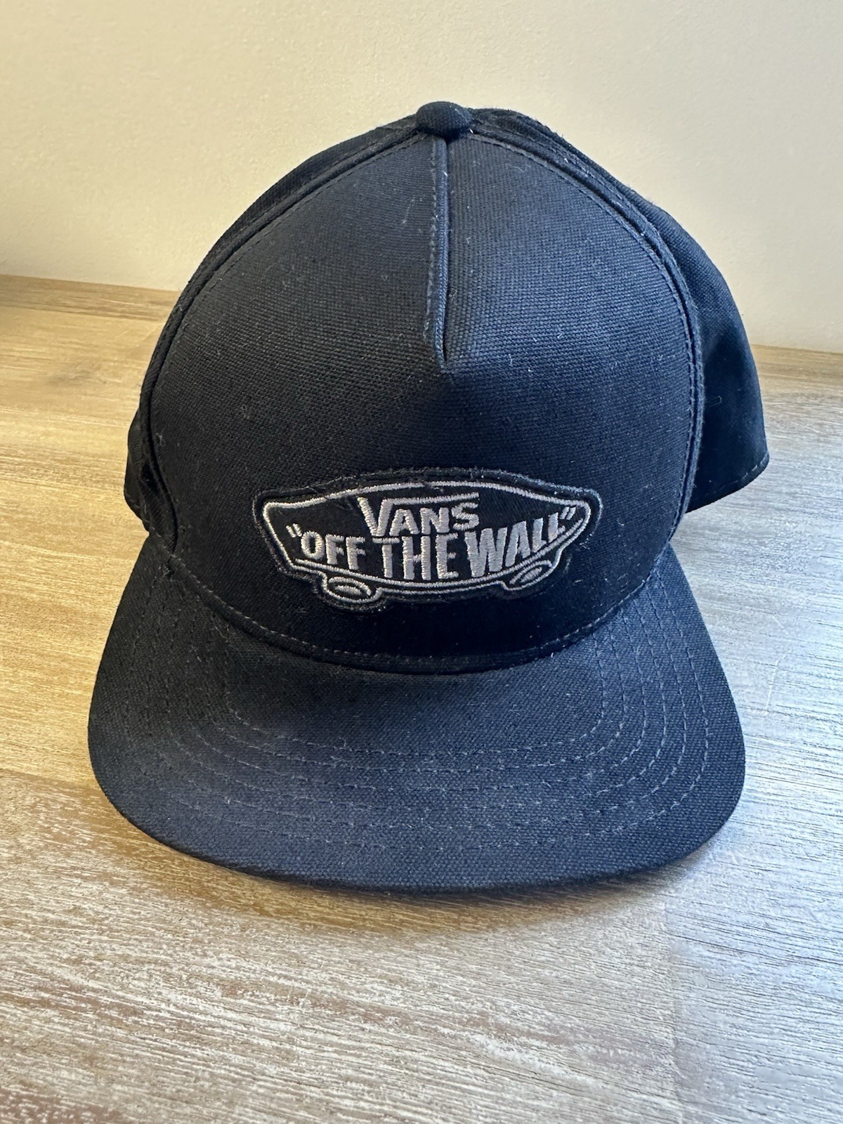 Vans Classic Patch Snapback Cap – Black – Adjusta… - image 1