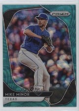 2020 Panini Prizm Tier III Teal Wave Prizm Mike Minor #234 0t2