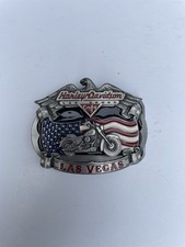 Belt Buckle Harley Davidson Cafe Las Vegas Limited Edition 1999