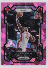 2023-24 Panini Prizm Pink Ice Prizm Adama Sanogo #286 0v2h