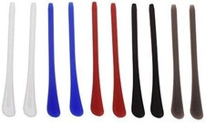 5 Pairs Silicone Eyeglass Temple Tips Thin Legs