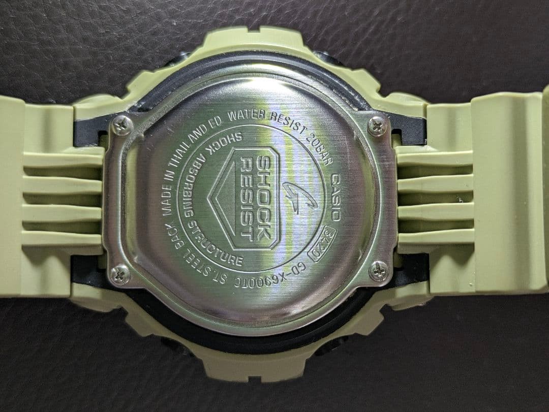 Casio G-Shock GD-X6900TC-5JF Digital Camouflage 50mm Resin Used | eBay