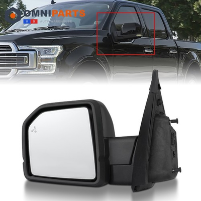 #ad LH Heated Mirror w Memory Blind Spot Power Fit 2015 2020 Ford F 150 Driver Side $149.95